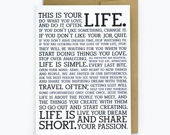 Holstee Manifesto Greeting Cards (6-Pack)