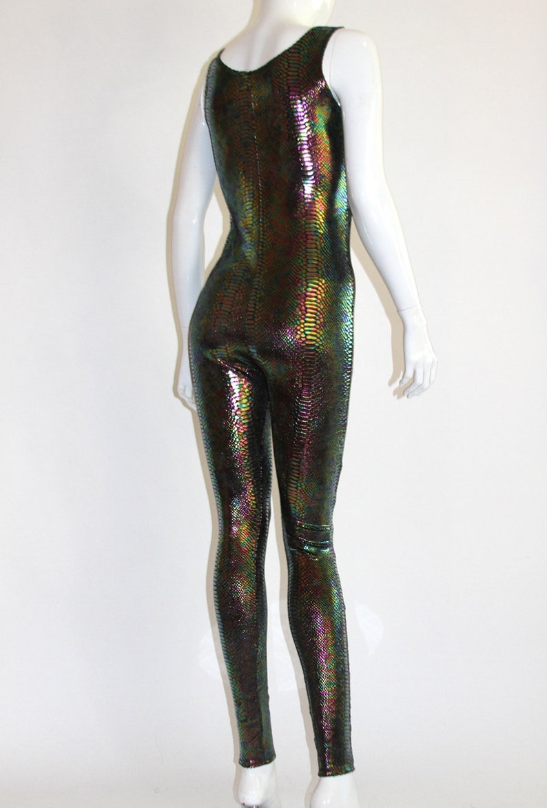 iridescent jumpsuit