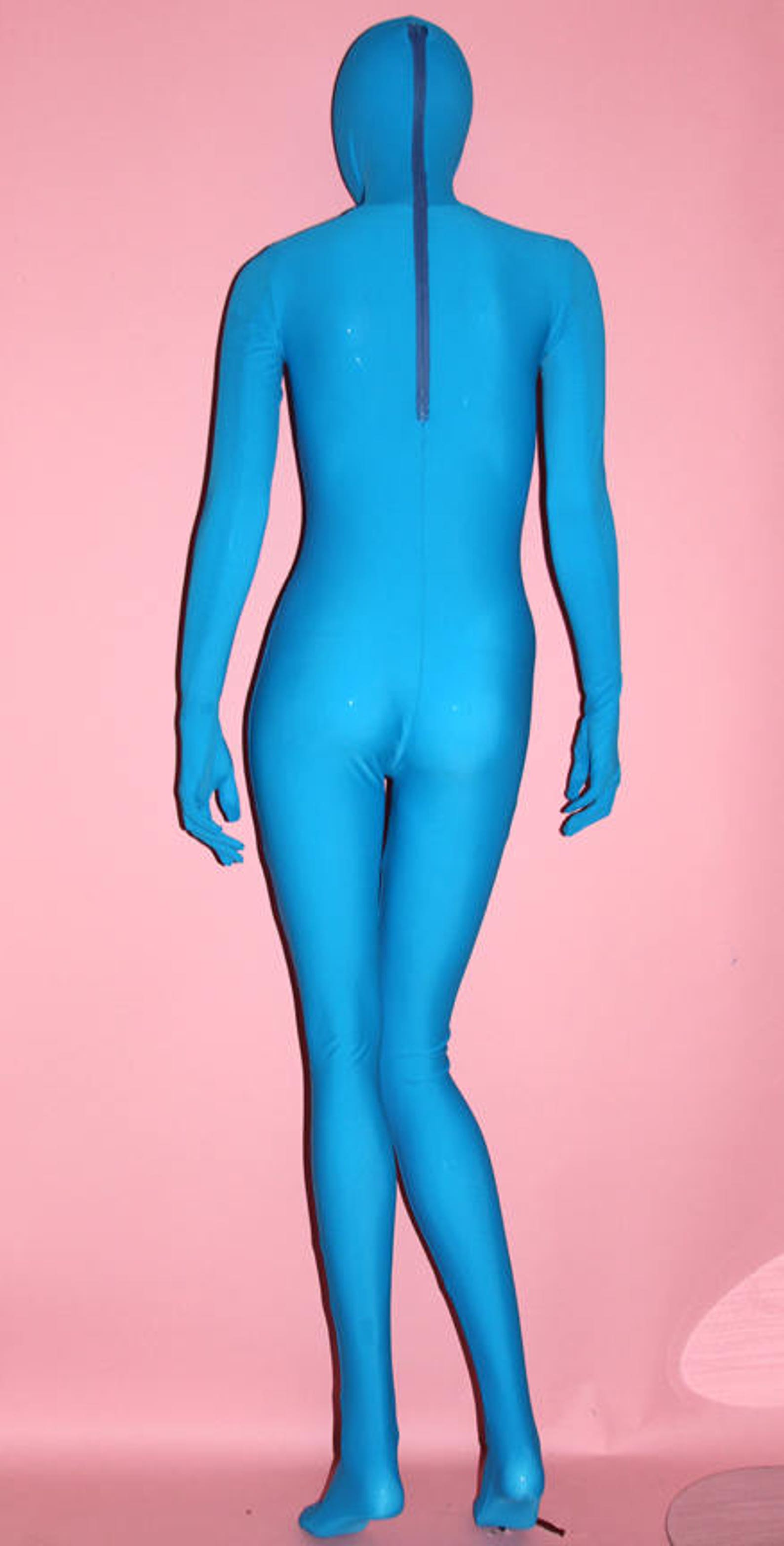 Zentai Morphsuit Full Body Face Cover Spandex Catsuit Leopard Etsy