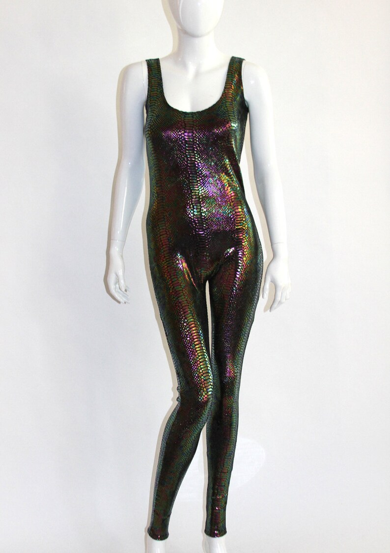 iridescent jumpsuit