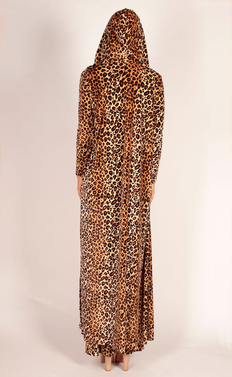 Velvet Leopard Flare Leggings Bell Bottom Pants Spandex Etsy