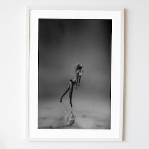Wild Swimming Art Print - Sea Swimming Art Print: "Underwater"