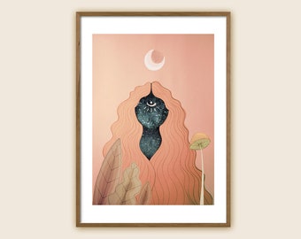 Art Print: "Who Am I? You Are Nothing. You Are Everything."