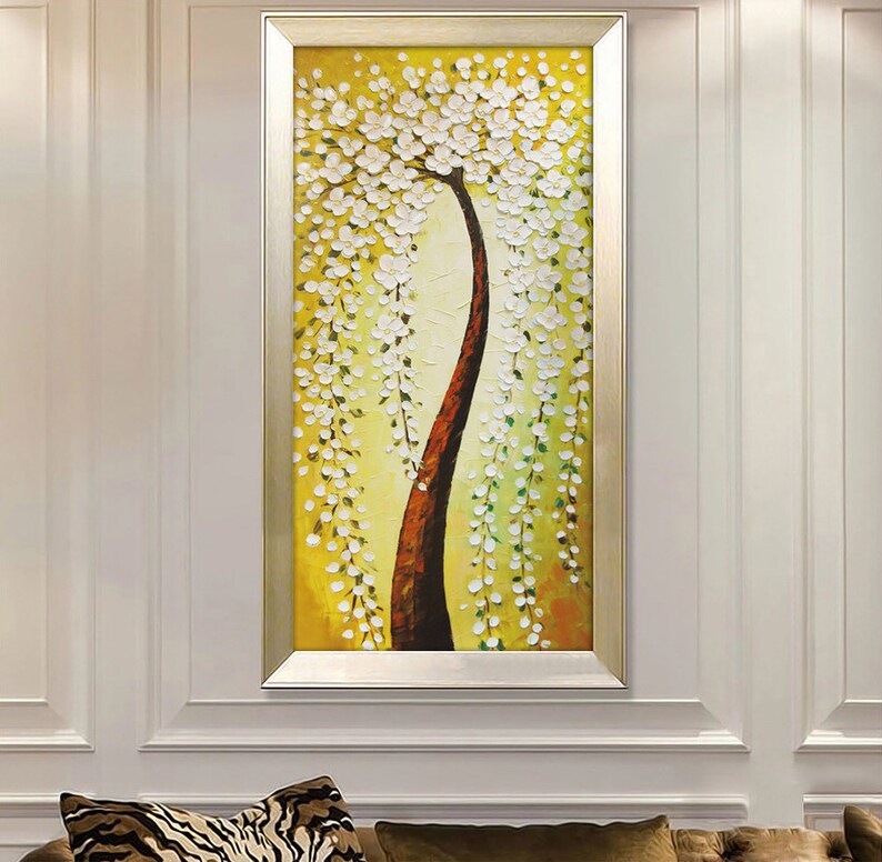 Hand-painted modern living room home decor wall art picture | Etsy