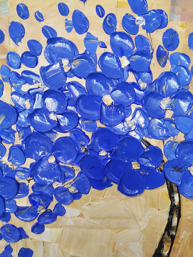 Handpainted Modern Home Decoration Ready to Hang Wall Art Etsy