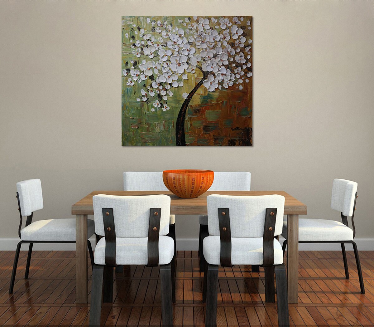 Handpainted Big wall art home decor picture for living room Etsy