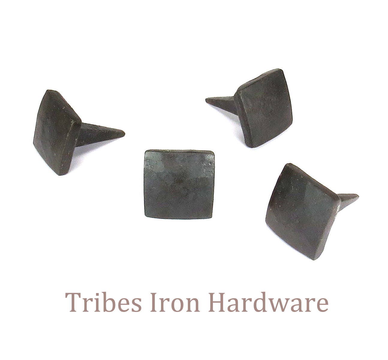10 Square Head Nails Hand Decorative 3/4 Wrought Etsy