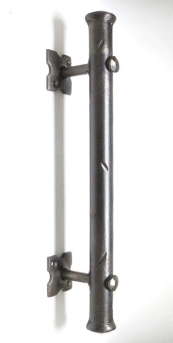 2 Pièces Poignée De Porte Porte De Grange Armoire En Métal Noir