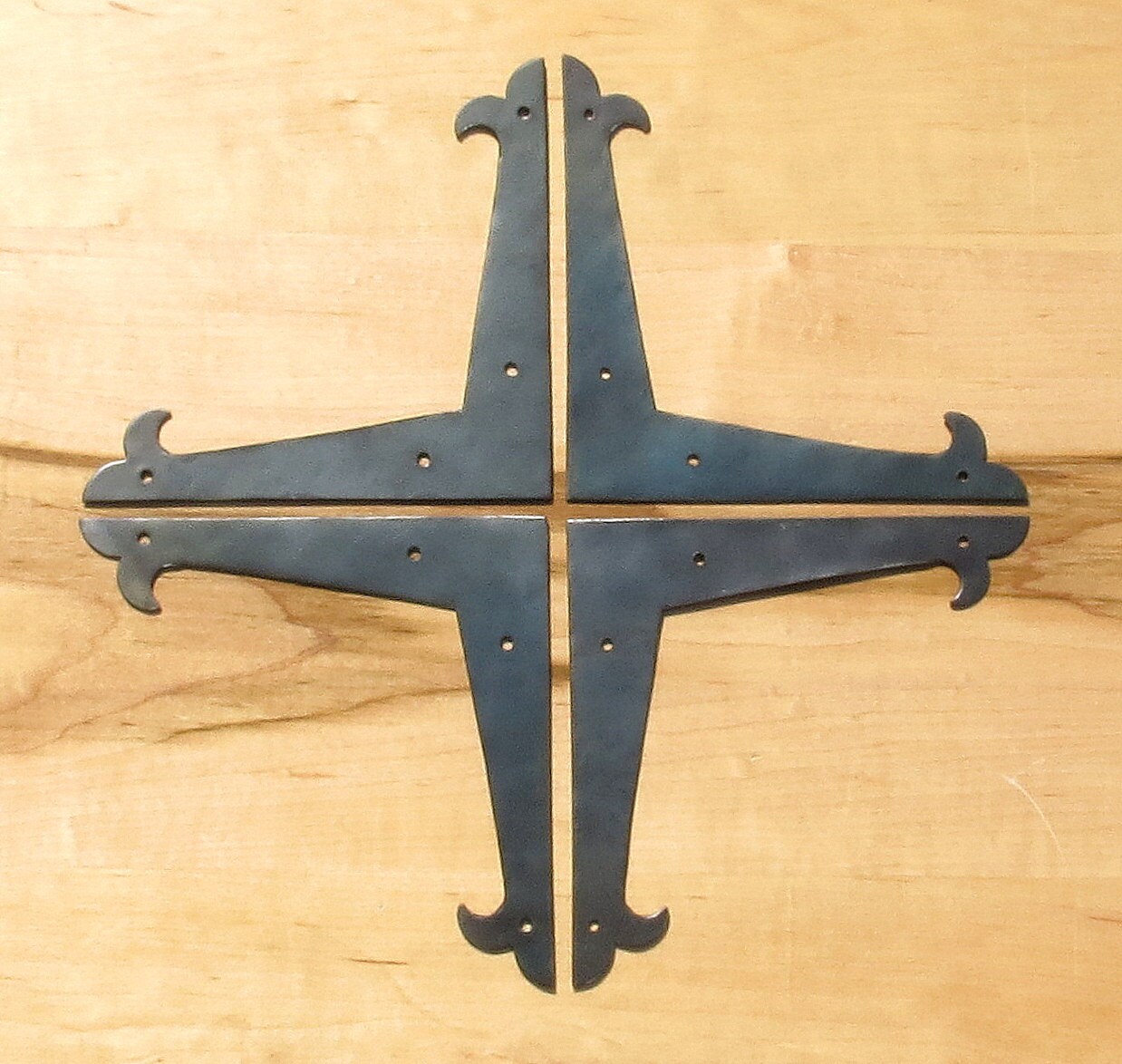 4 Decorative Flat Corner Plates 6 Door Braces Metal Etsy