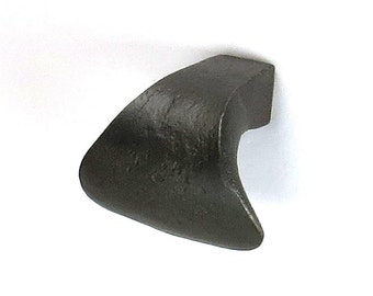 Wrought Iron Pull Knob File Cabinet, Farmhouse Kitchen Door, Chest Drawer, Cupboard, Handle Hand forged Metal Hardware Blacksmith Furniture