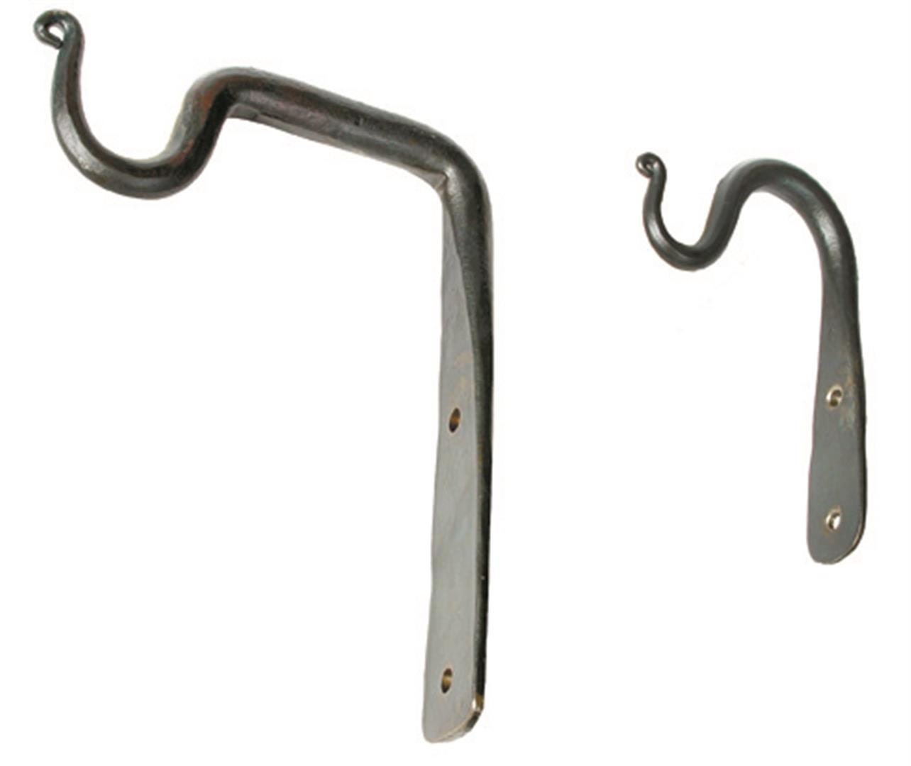 Soportes Forjados, Soporte De Poste De Madera/hierro (1 CADA UNO