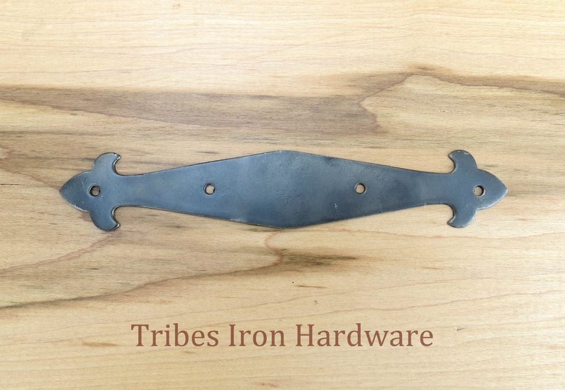 2 Flat Decor Brackets 7 Trunk Drawer Furniture Braces Etsy
