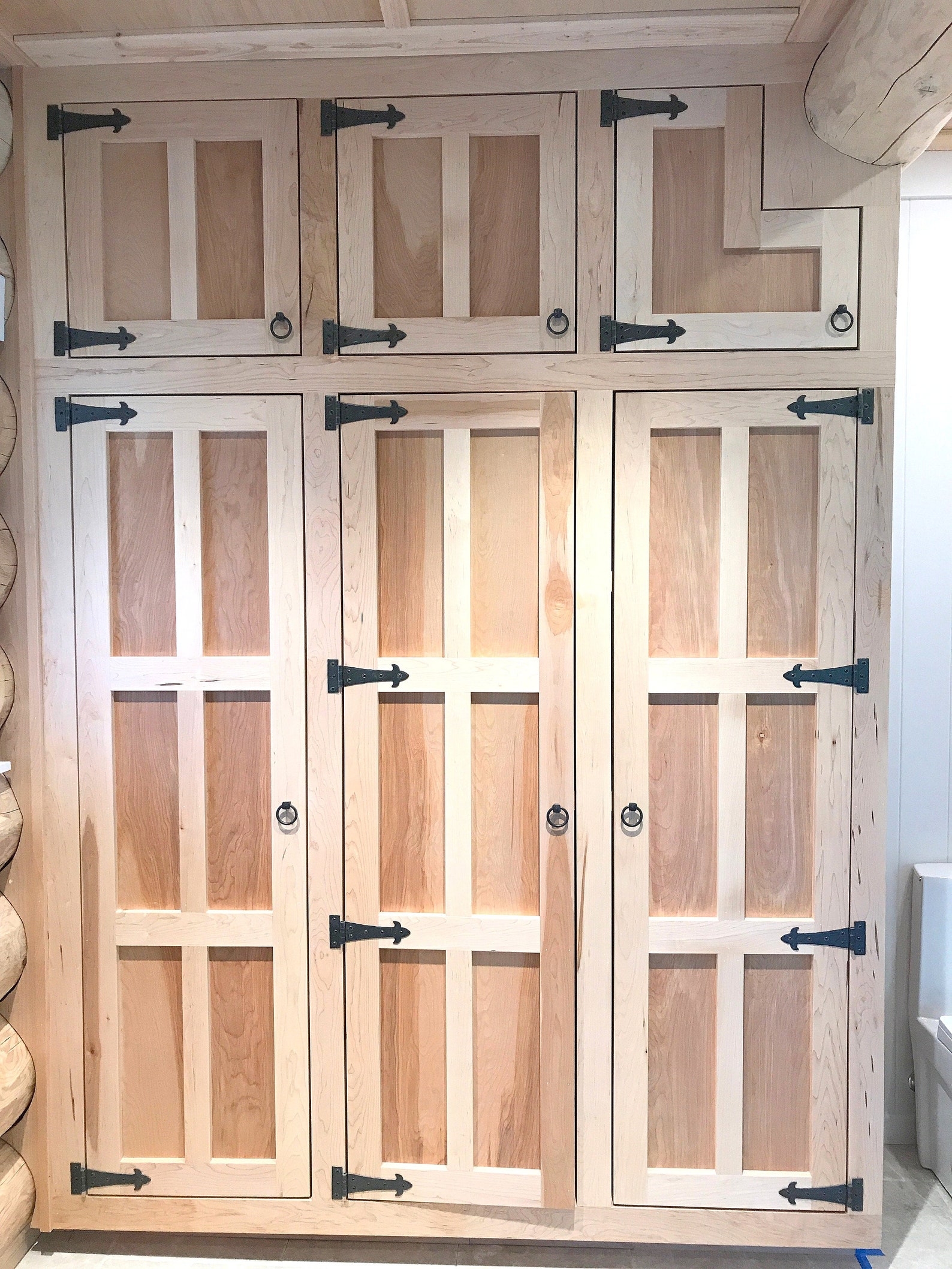 2 T Strap Hinges Hand Kitchen Cupboard Door Etsy