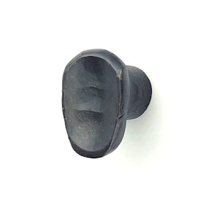 Finger Cabinet Pull Knob  Rustic Wrought Iron Chest Drawer pull Farmhouse Kitchen Cupboard Door Handle Hand Forged Furniture Metal Hardware
