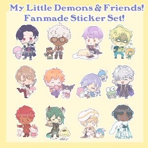 INSTOCK Zestaw naklejek My Little Demon