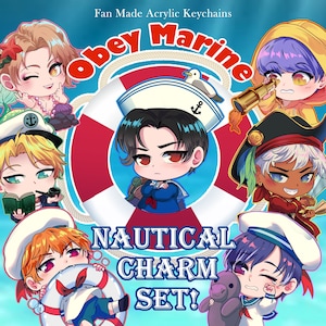 Obey Marine Charm Set!