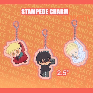 INSTOCK Trigun Stampede Charms