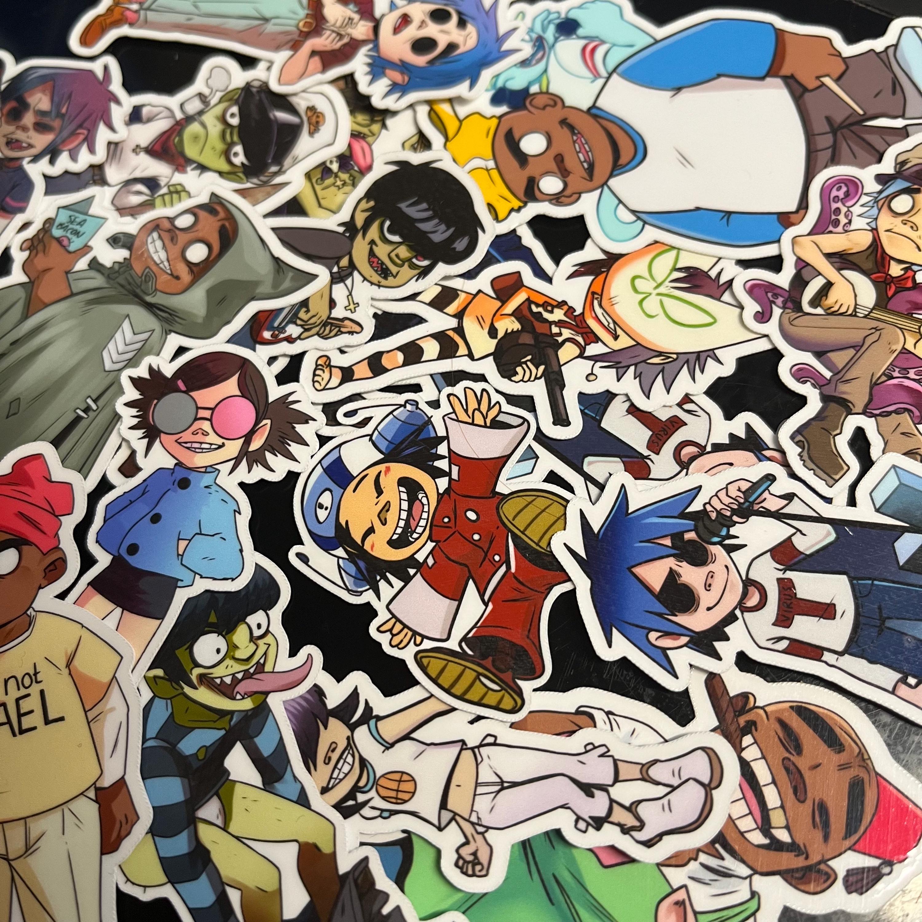Gorillaz 2d art - Etsy 日本
