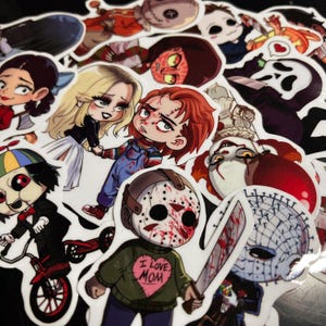 Fanmade Horror Darlings Aufkleber Sammlung V1