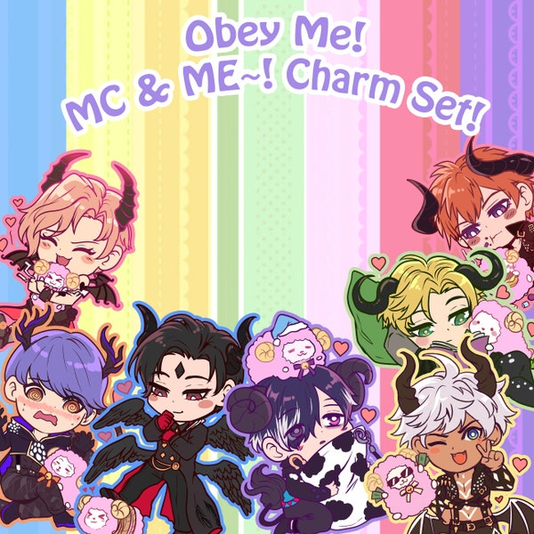 Mc And Me~! Obey Me Inspired Charms!