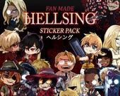 Hellsing Fanmade Sticker Collection ヘルシング - Etsy