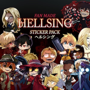 Colección de pegatinas Hellsing Fanmade