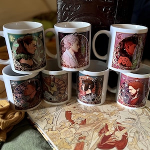 SIZE UPDATED Fanmade Baldur&#39;s Gate Mugs