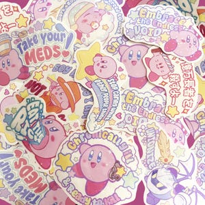 Nur ein paar lustige kleine Kirb Sticker