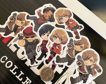 BIOHAZARD 4 FANMADE Mini Sticker Pack! バイオハザード 4 ・ミニーステッカーパック