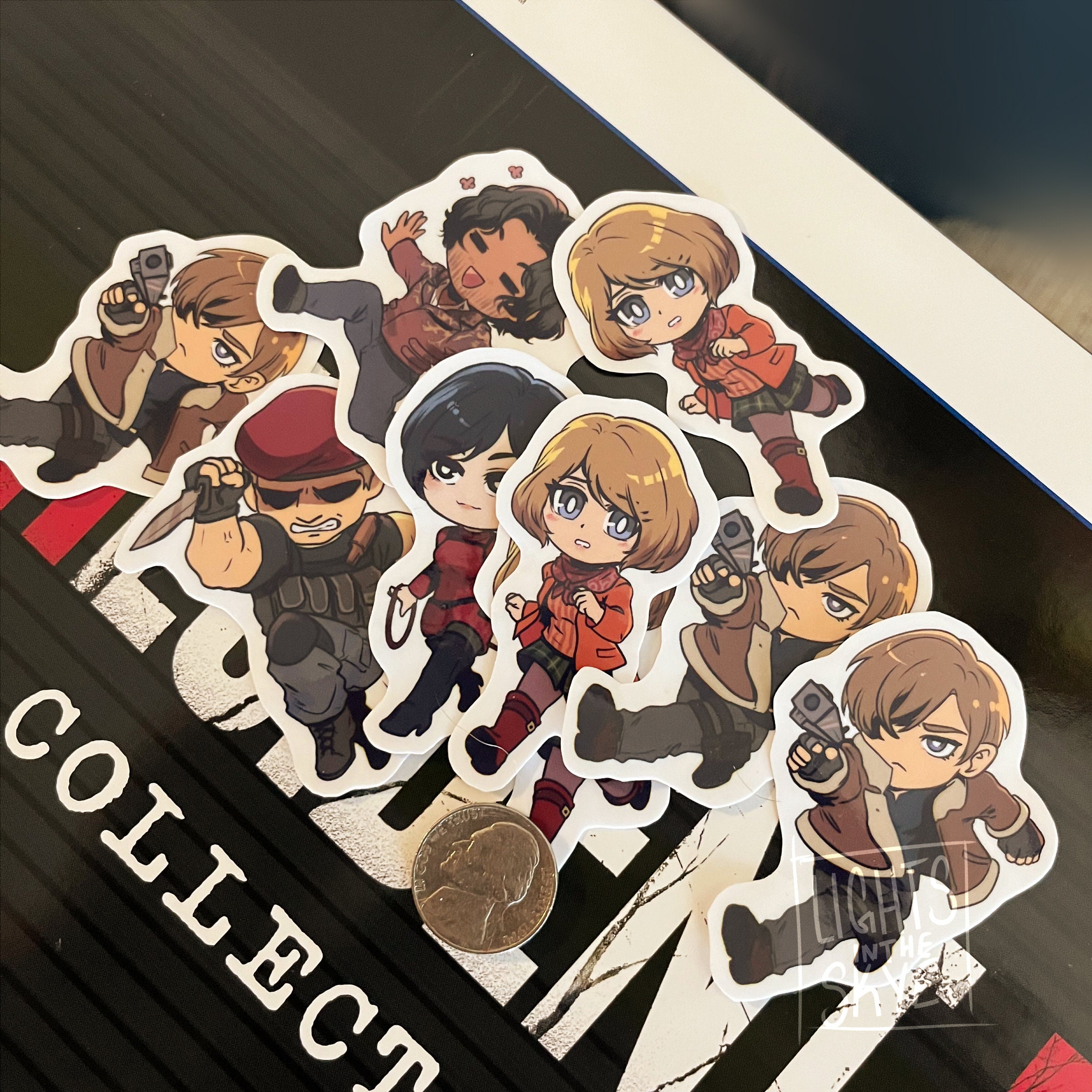 BIOHAZARD 4 FANMADE Mini Sticker Pack! バイオハザード 4 ・ミニー
