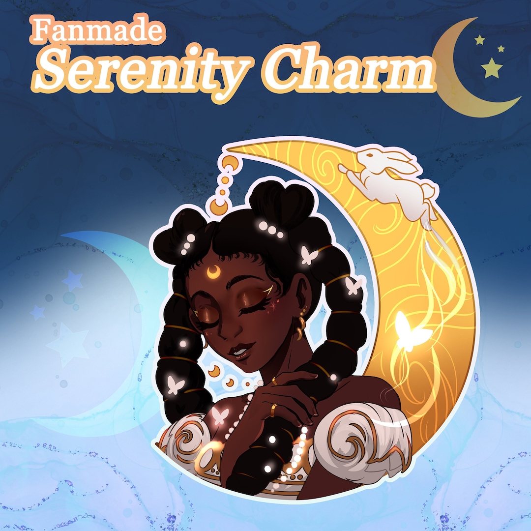 Serene Magical Girl Princess Charm Etsy