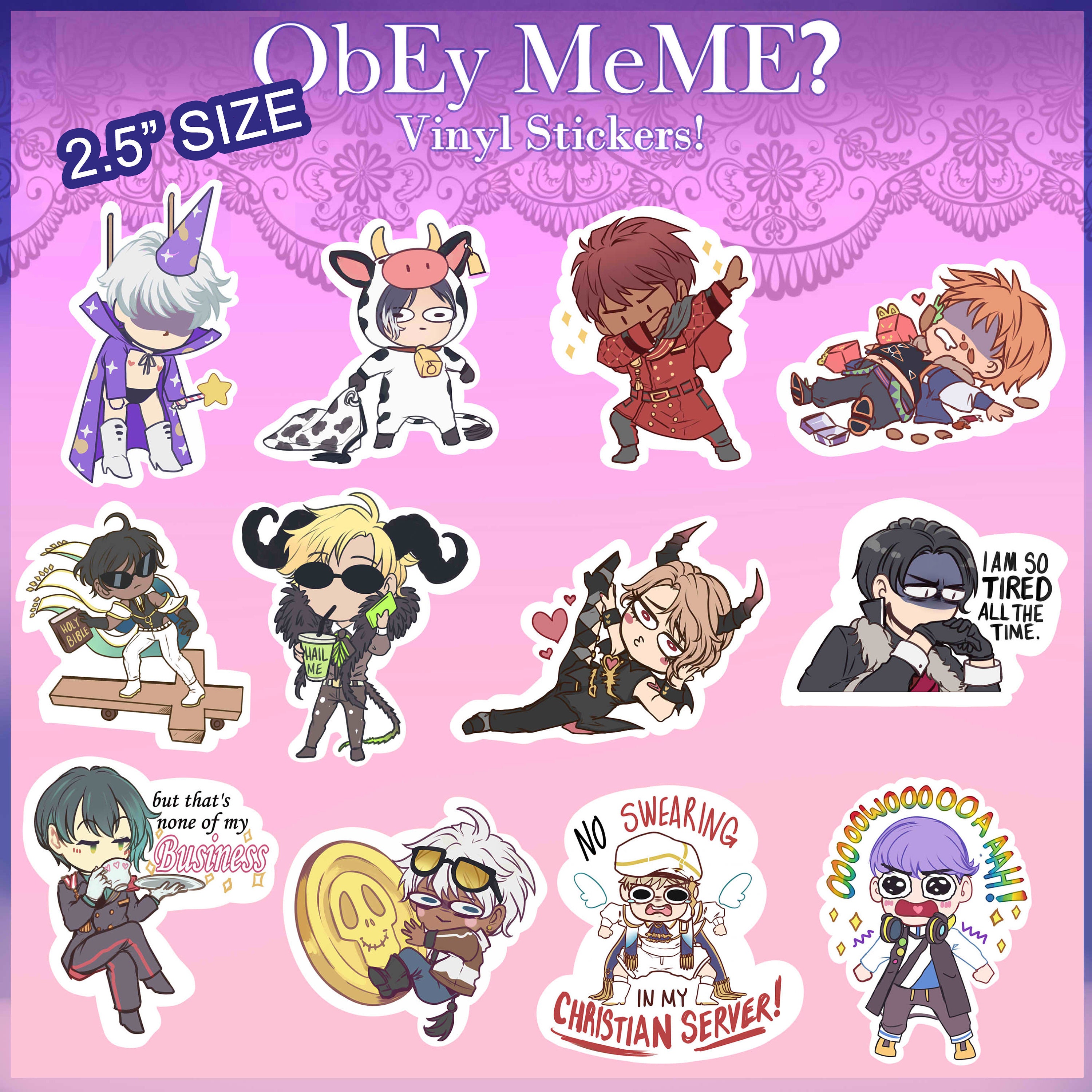 Obey Meme! Sticker Pack!