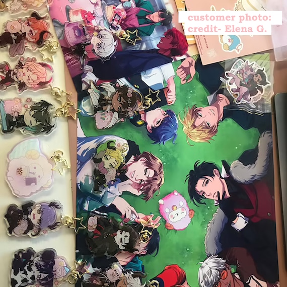 Mc and Me~! Obey Me Inspired Charms! - Etsy