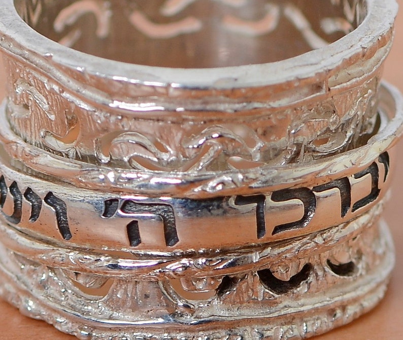Sterling Silver Spinning Ring With Options of Different Etsy Sterling Silver Spinning Ring With Options of Different Etsy
