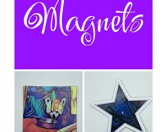 Original art magnets