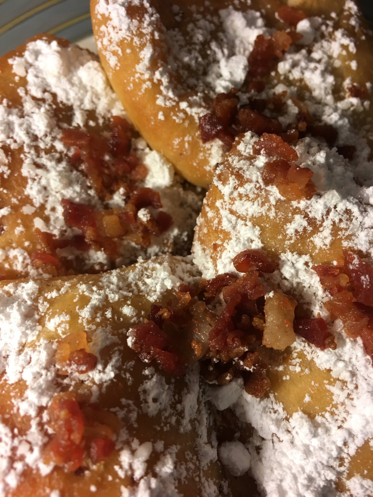 24 Bacon With Power Sugar Etsy