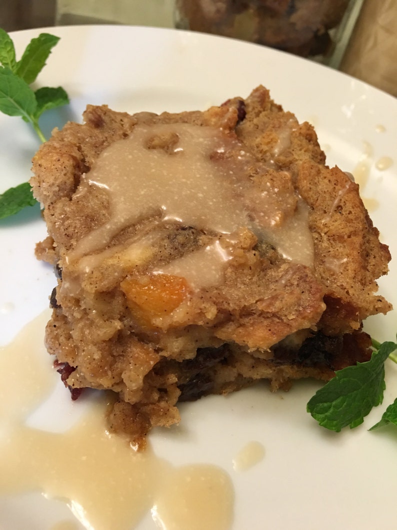 New Orleans Bread Pudding With Jack Daniel Rum Sauce Etsy