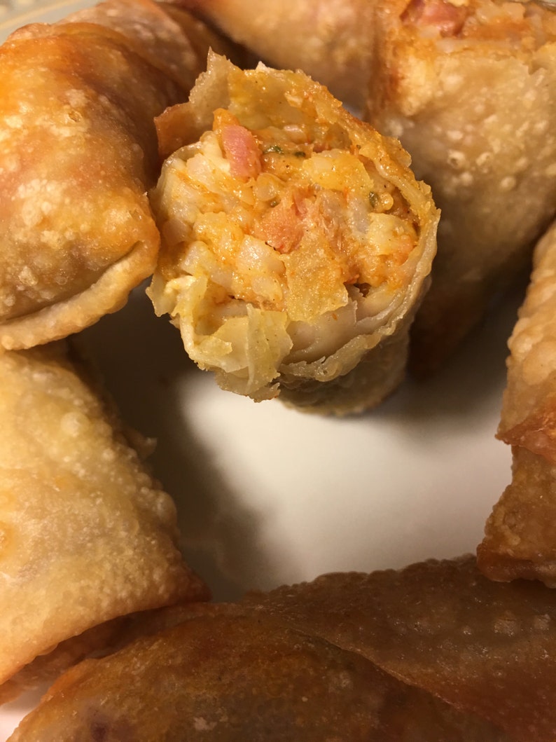 24 Jambalaya Cajun Egg Rolls Etsy