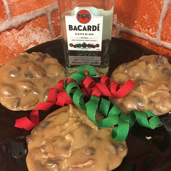 16 New Orleans Barcardi Rum Raisin Pralines