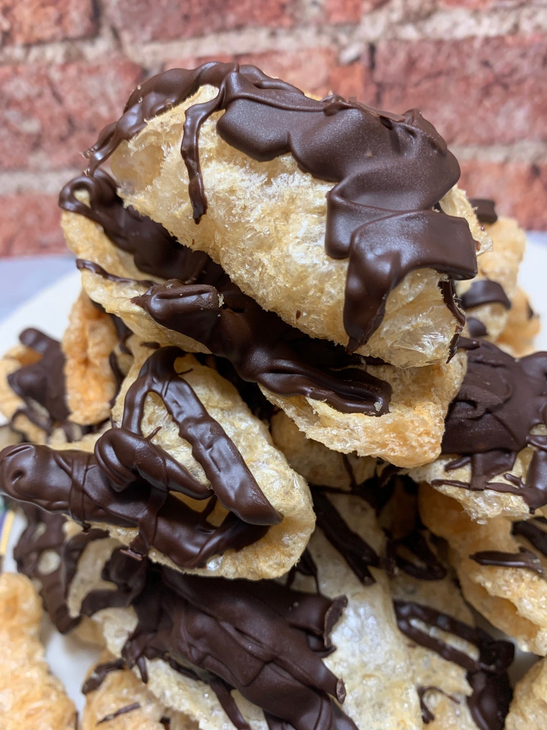 Dark Chocolate Pork Rinds Etsy