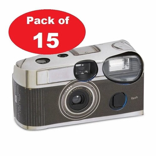 Single Use Black Camera Design Wedding Disposable Single Use Etsy