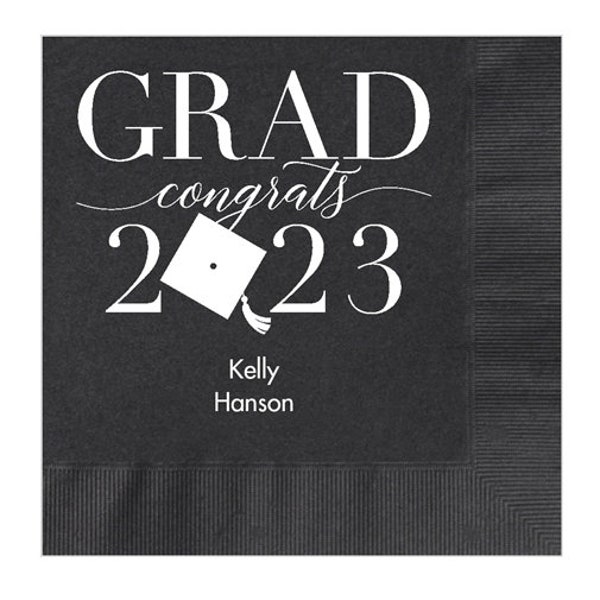 Class of 2023 Beverage Napkins Etsy
