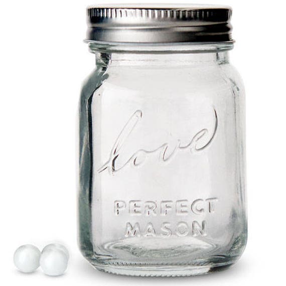 Mini Mason Jars 60 Pcs 1.5 oz 50ML Small Glass for Gifts Crafts Wedding  Events