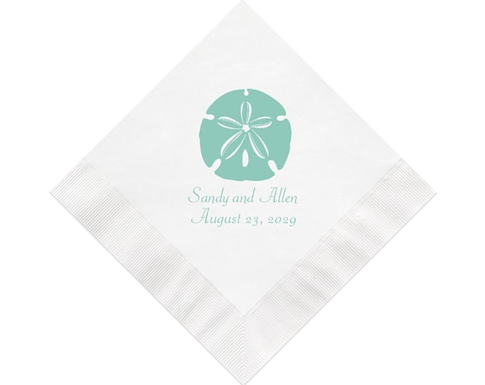 Crab Cocktail Napkins Shell Cocktail Napkins Embroidered Cocktail