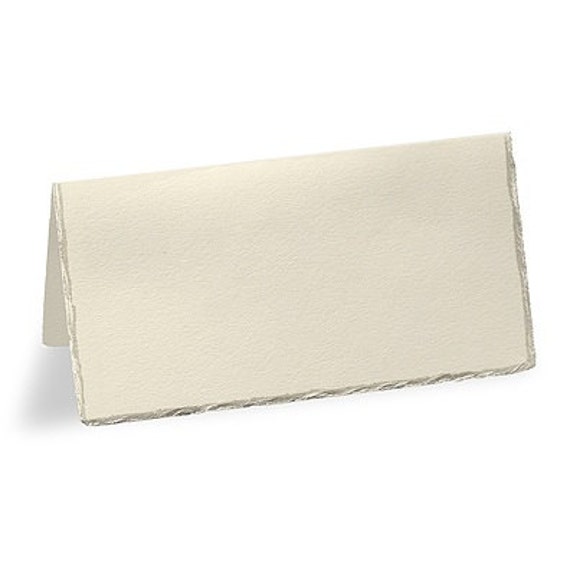 deckle edge blank cards