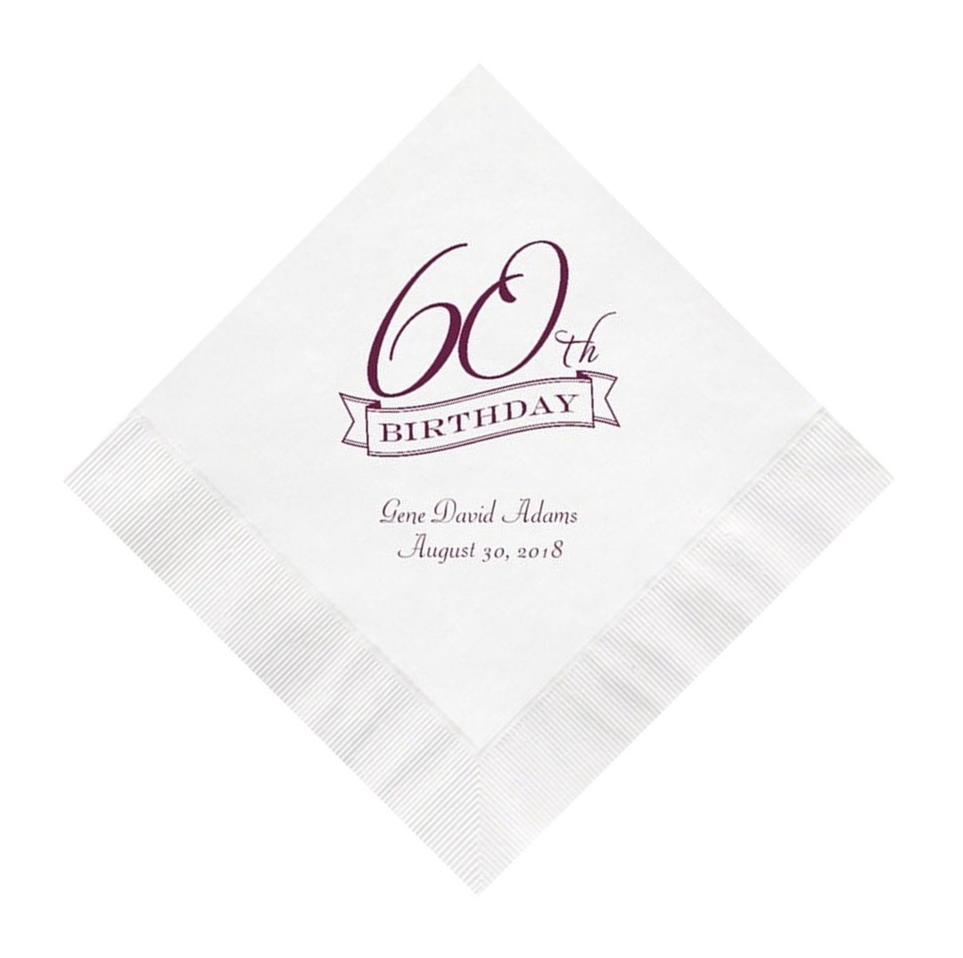 60Th Birthday Decorations Men Women - Black Gold Happy 60 Birthday Backdrop Bann