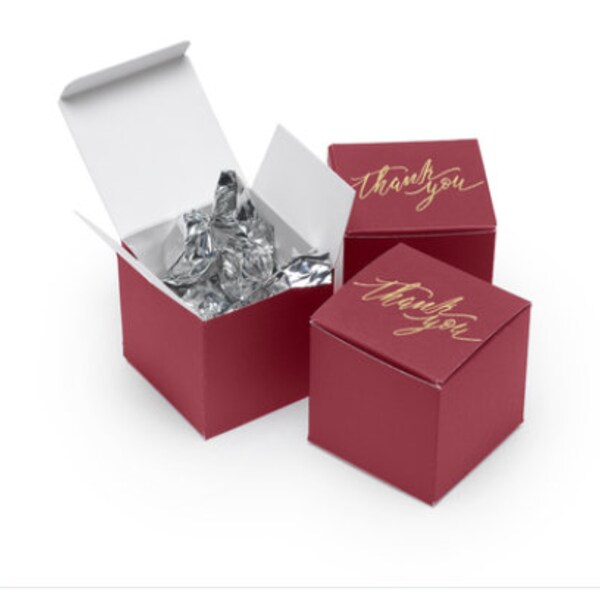 Red Wedding Favors Etsy