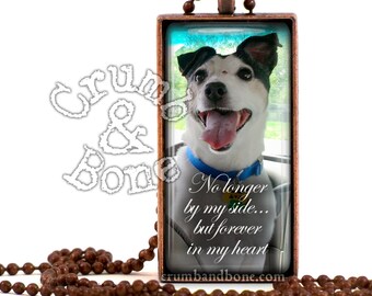 Custom Pet Photo Memorial Pendant, Personalized Dog/Cat Keychain
