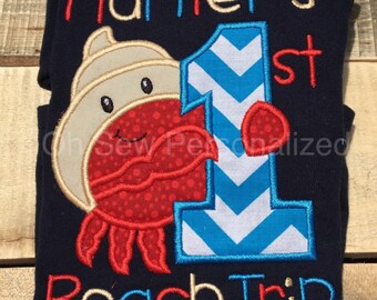First beach trip shirt - First beach trip - first beach shirt for girls - first beach trip for boys