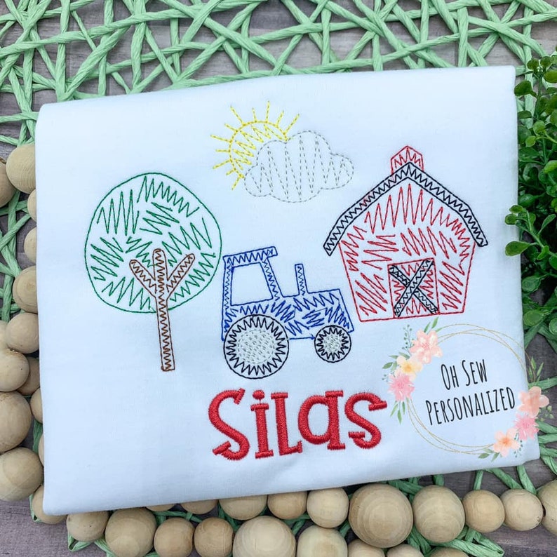 Boy Farm Shirt Barn Tractor Farm Shirts Summer Boy Etsy